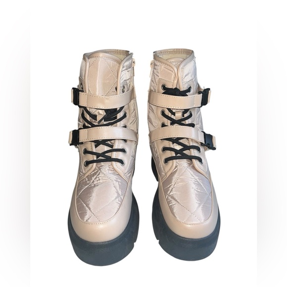 THE AROUND THE  WORLD IN A DAY  Combat Boots Size 8 - Picture 9 of 11